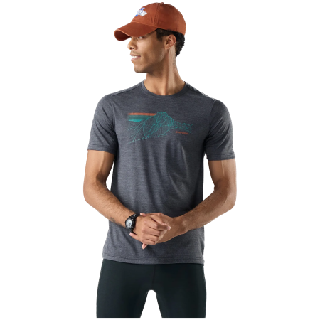 Функционална мъжка тениска Smartwool Men's Alpine Trace Active Short Sleeve G