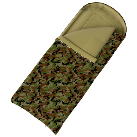 Спален чувал Husky Gizmo Army зелен/кафяв green