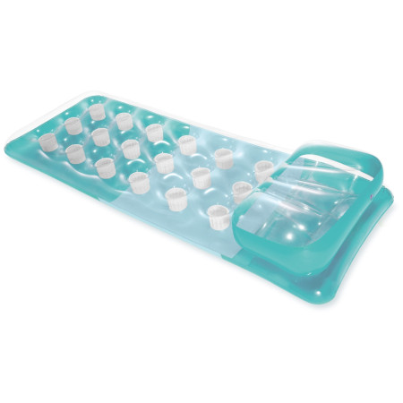 Шезлонг Intex 18-Pocket Fashion Mats 58890EU светло син