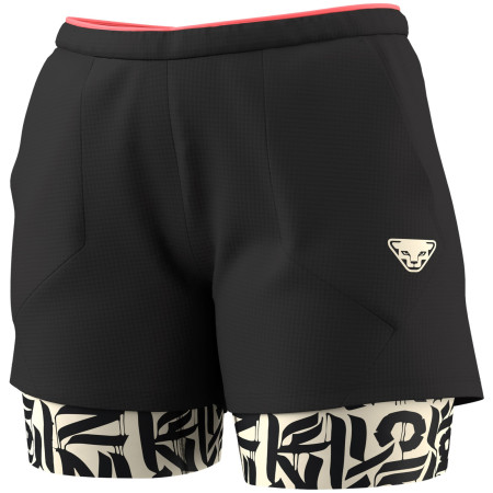 Дамски къси панталони Dynafit Trail 2In1 Short W черен black out OVERCAST/7960