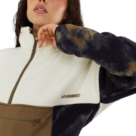 Дамски суитшърт Fundango Riva Hybrid Pullover