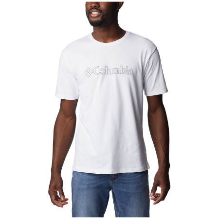 Мъжка тениска Columbia Pacific Crossing™ II Graphic SS Tee бял