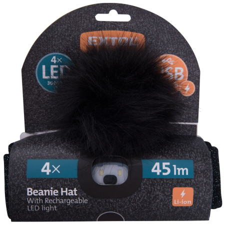 Дамска шапка с фенерче Extol Light women