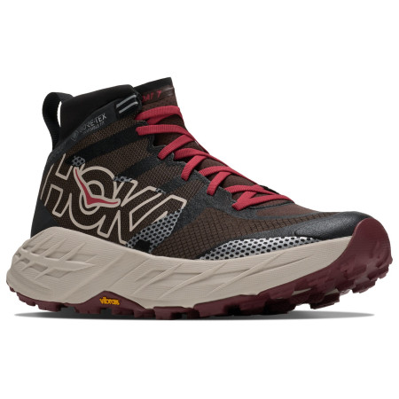 Мъжки обувки Hoka Speedgoat 7 Hike GTX черен/червен Spiced Chocolate / River Rock Grey