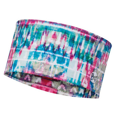 Лента за глава Buff Coolnet UV+ Headband тюркоаз-бордо-тюркоаз dogun multi