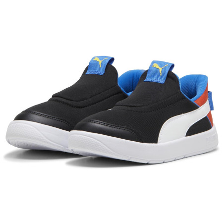 Детски обувки Puma Courtflex v3 SLIPTECH PS Black