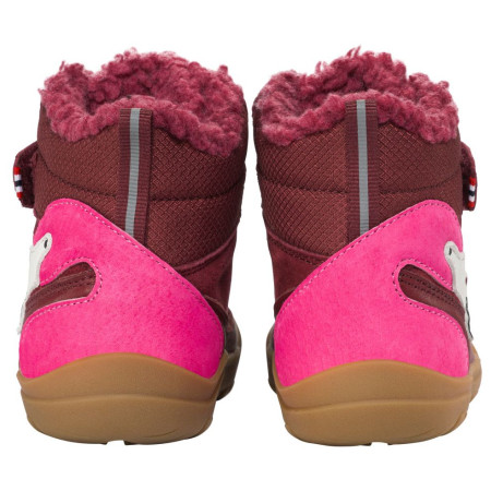 Детски зимни ботуши Viking Outdoor Footwear Alv Barefoot Paw Warm WP 2V Burgundy