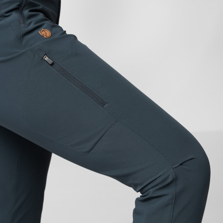 Дамски панталони Fjällräven Abisko Trail Stretch Trousers W