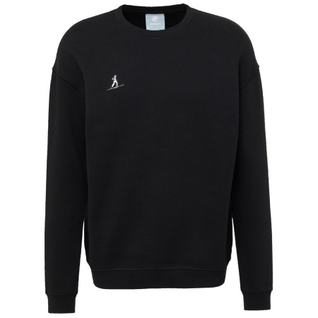 Мъжки суитшърт Mammut Mammut Base ML Crew Neck Men Ski Tour черен black