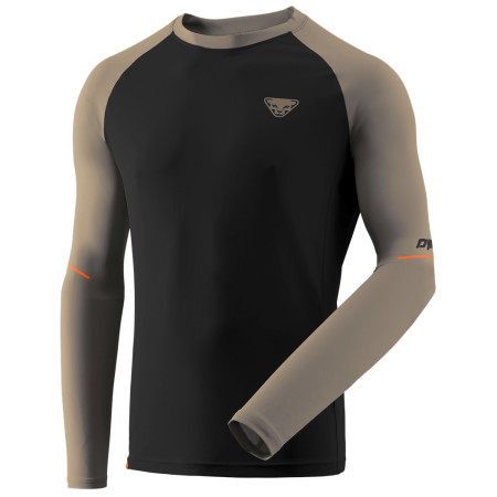 Функционална мъжка тениска Dynafit Alpine Pro M L/S Tee черен/кафяв 5491 - fallen rock/0936