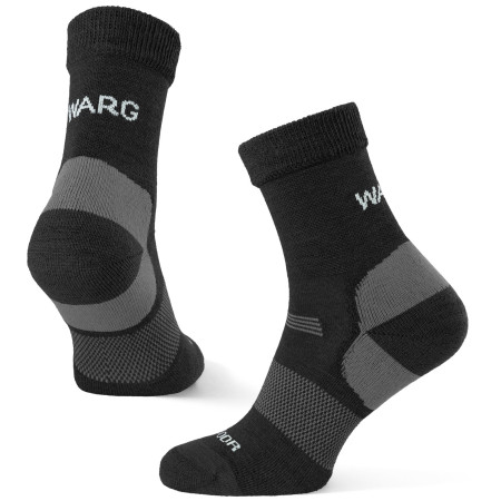 Мъжки чорапи Warg Merino Hike M черен