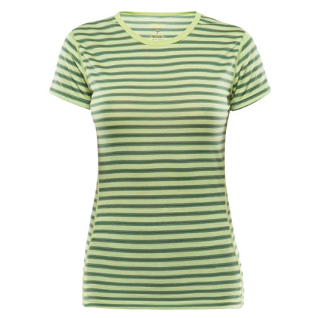 Тениска Devold Breeze Woman T-Shirt (2018) жълт LimeStripes