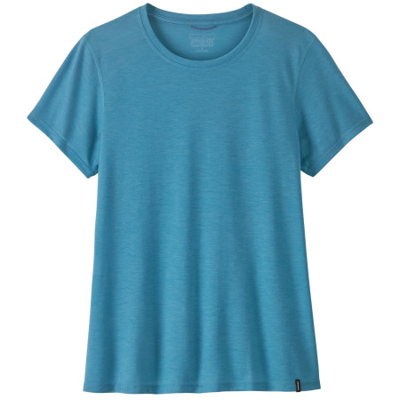 Дамска тениска Patagonia Women's Capilene Cool Trail Shirt син Shore Blue