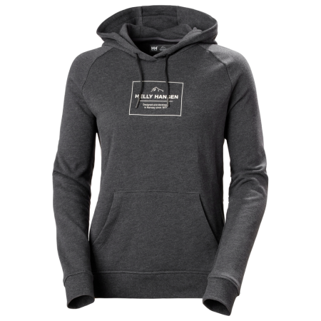 Дамски суитшърт Helly Hansen W F2F Organic Cotton Hoodie сив