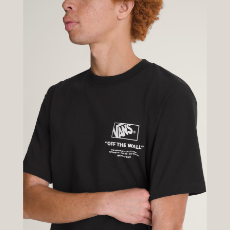 Мъжка тениска Vans Stacked Hi SS Tee