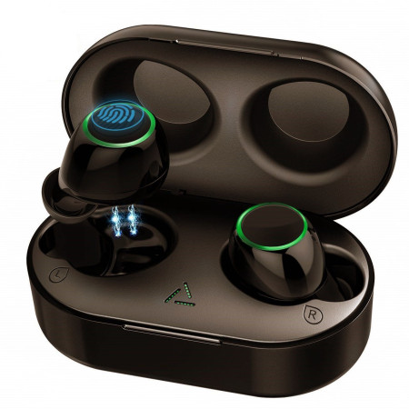 Безжични слушалки MPOW T6 черен Black