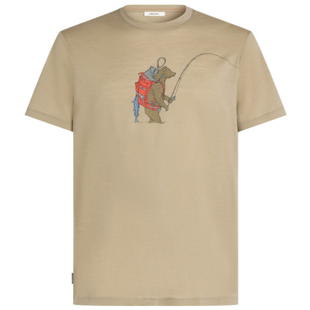 Функционална мъжка тениска Icebreaker Merino 150 Tech Lite SS Tee Bear Catch