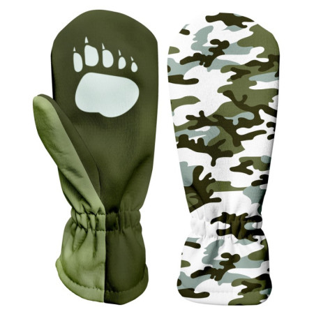 Детски софтшел ръкавици WAMU Khaki