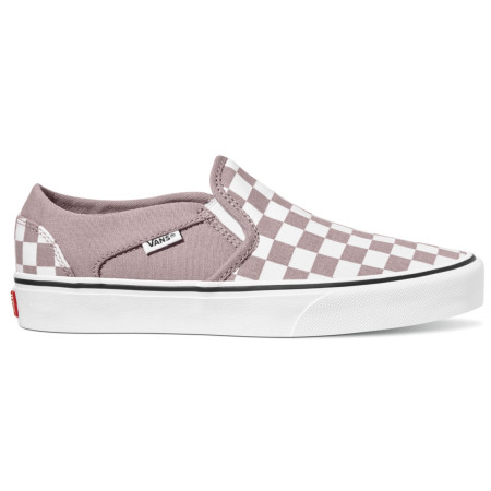 Дамски обувки Vans Wm Asher лилав (Checkerboard)Prpdovewht