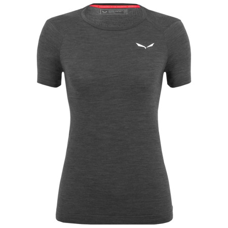 Дамска тениска Salewa Zebru Fresh Amr W T-Shirt. тъмно сив