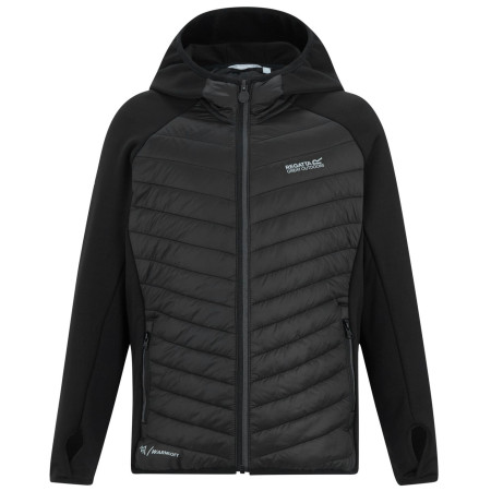 Детско яке Regatta Junior Andreson Hybrid Black/Sealgr черен/сив Black/Sealgr