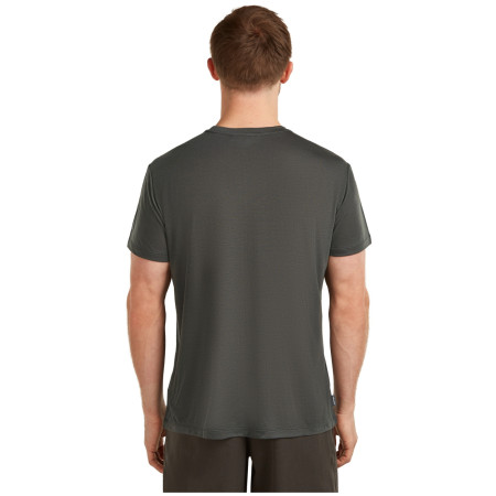 Функционална мъжка тениска Icebreaker Merino Blend Core SS Tee Single Line Camp
