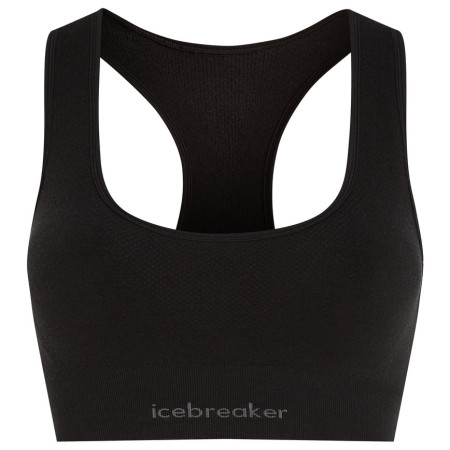 Сутиен Icebreaker Women Merino Blend 260 ZoneKnit™ Seamless Bra черен Black