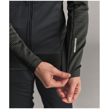 Дамски функционален суитшърт Ortovox Fleece Grid Jacket W
