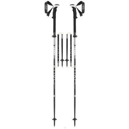 Туристически щеки Leki Micro Vario Carbon Strong черен BlackLightanthraciteWhite