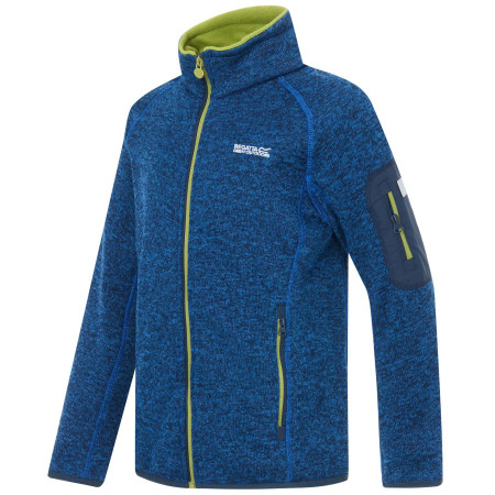 Детски суитшърт Regatta Junior Newhill Aviator Blue Golden Cypress