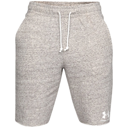 Мъжки къси панталони Under Armour Sportstyle Terry Short бял OnyxWhite/OnyxWhite