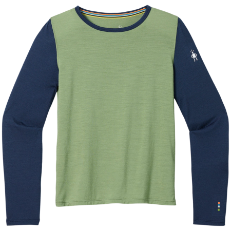 Детска функционална тениска Smartwool Kids' Classic Merino Blend Base Layer Cr