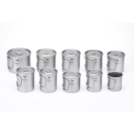 Чаша Keith Titanium Single-Wall Tit. Mug 450 ml