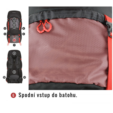 Раница Husky Samont 60+10 L