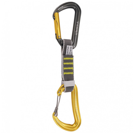 Примка с карабинери Camp Dyon Mixed Express Ks 11 Cm сив/жълт