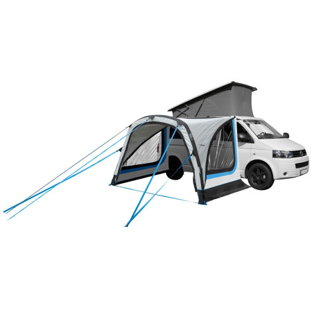 Стена на заслон Brunner Rhombus Van Sidewall Set бял / черен