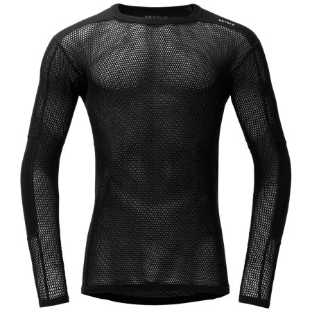 Функционална мъжка тениска Devold Wool Mesh Pro Shirt Man черен Black