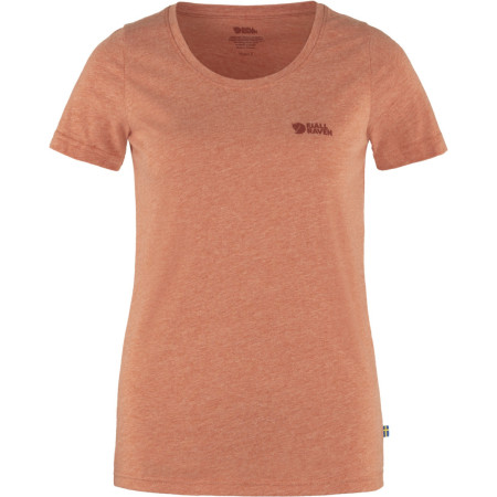 Дамска тениска Fjällräven Fjällräven Logo T-shirt W розов