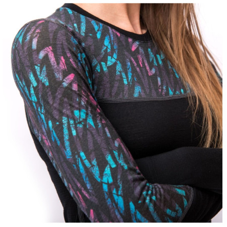 Дамска тениска Sensor Merino Impress, dl.rukáv