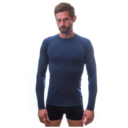 Функционална мъжка тениска Sensor Merino DF дълъг ръкав