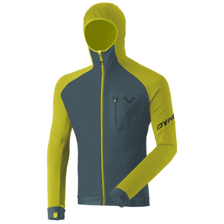 Мъжки суитшърт Dynafit Radical Ptc M Jkt зелен/сив 2881 - golden lime/0720