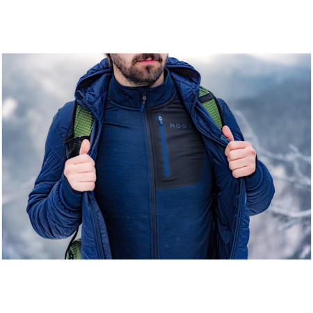 Мъжки суитшърт MOOA Nyore Grid 220