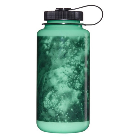 Бутилка Nalgene Wide Mouth Glo Wyld 1000 ml многоцветен Glow w/Black Worms