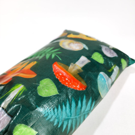Опаковка High Tail Designs Drawstring Stuff Sack Forest Mushroom