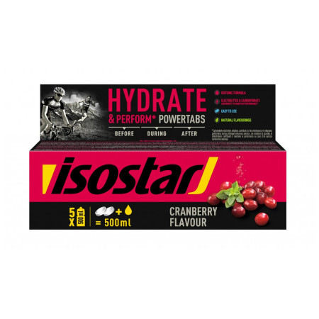 Енергийни таблетки Isostar Hydrate&Perform powertabs