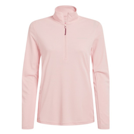 Дамска тениска Craghoppers NosiLife SolarShield+ Half Zip Top бежов Sherbert