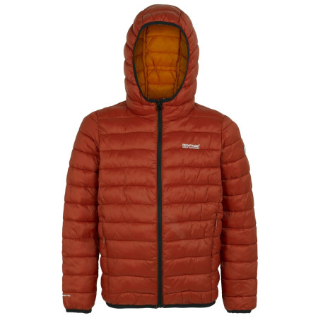 Детско зимно яке Regatta Junior Hooded Marizion Rooibos Tea оранжев Rooibos Tea(Black)