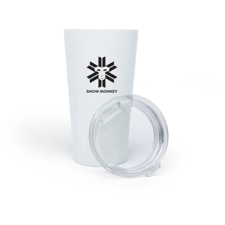 Термо чаша Snow Monkey Enjoyer 0,473l бял white