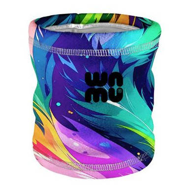 Детска шал яка WAMU Dark Purple смес от цветове MULTICOLORED