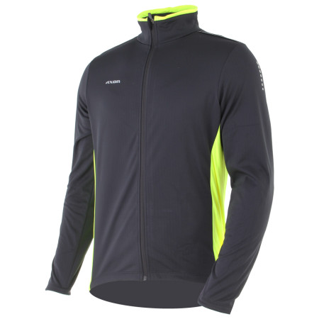 Мъжко яке Axon Nippon II черен/жълт